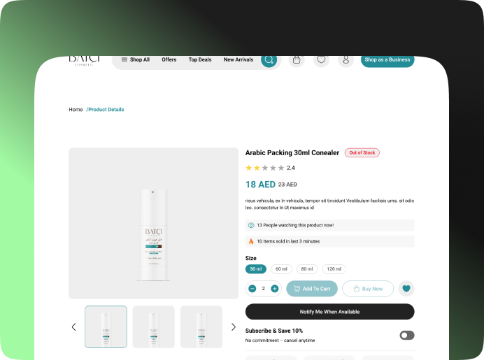 Batci UAE — Screenshot 3