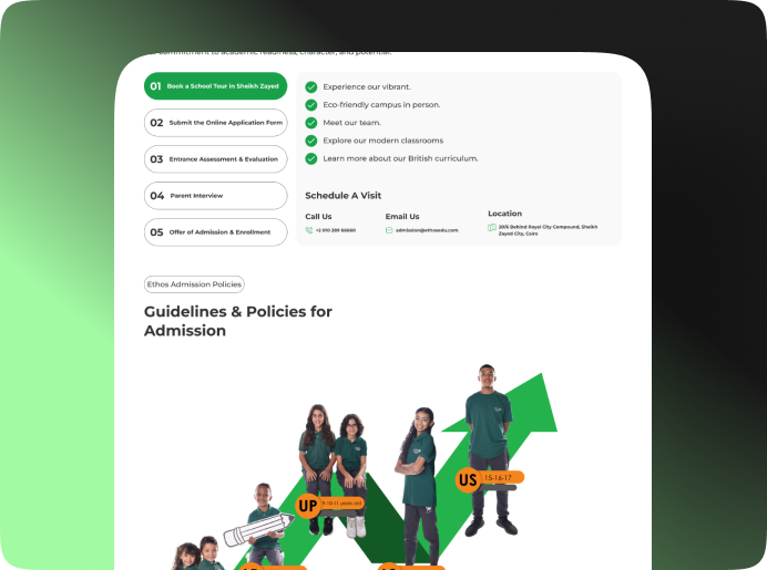 Ethos Education — Screenshot 1