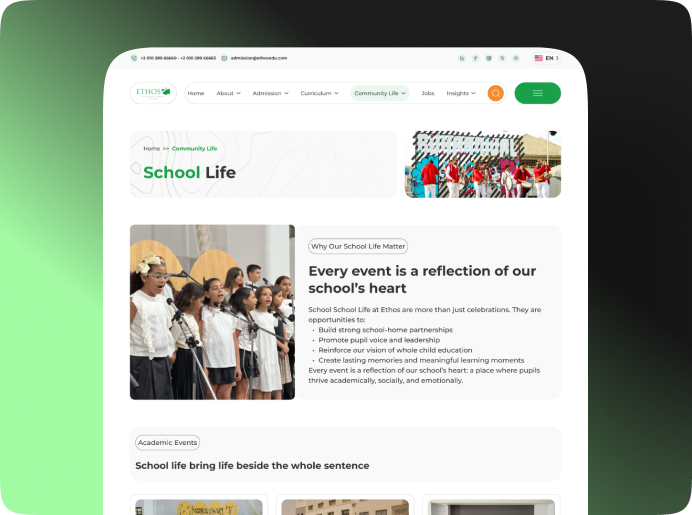 Ethos Education — Screenshot 3