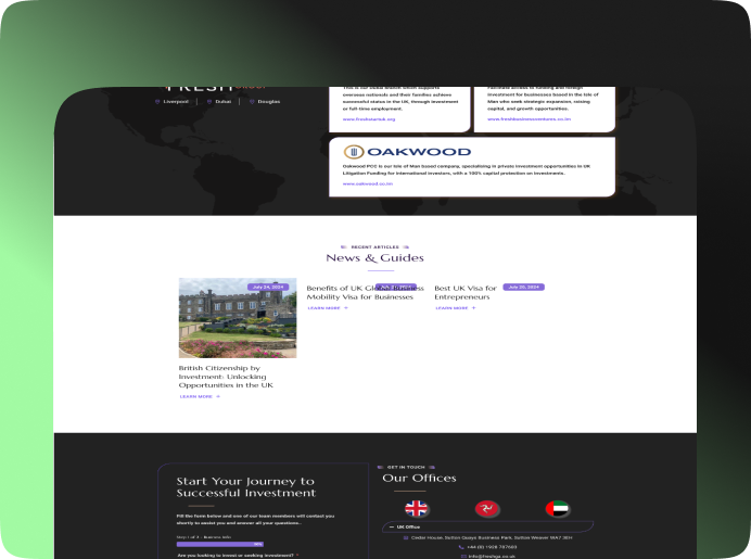 Fresh Start UK — Screenshot 1