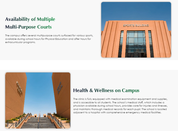 Courses Page