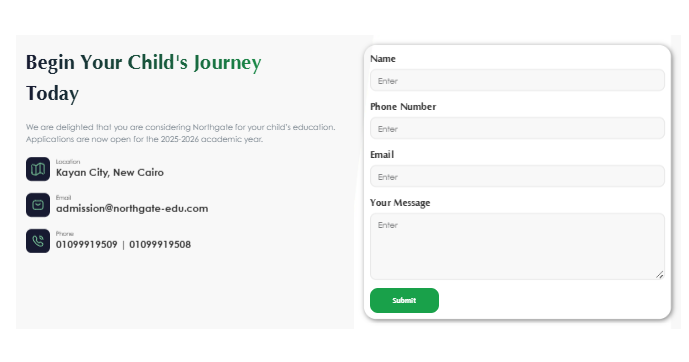 Contact Page