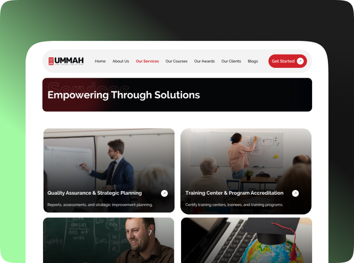 UTS Arabia — Screenshot 2